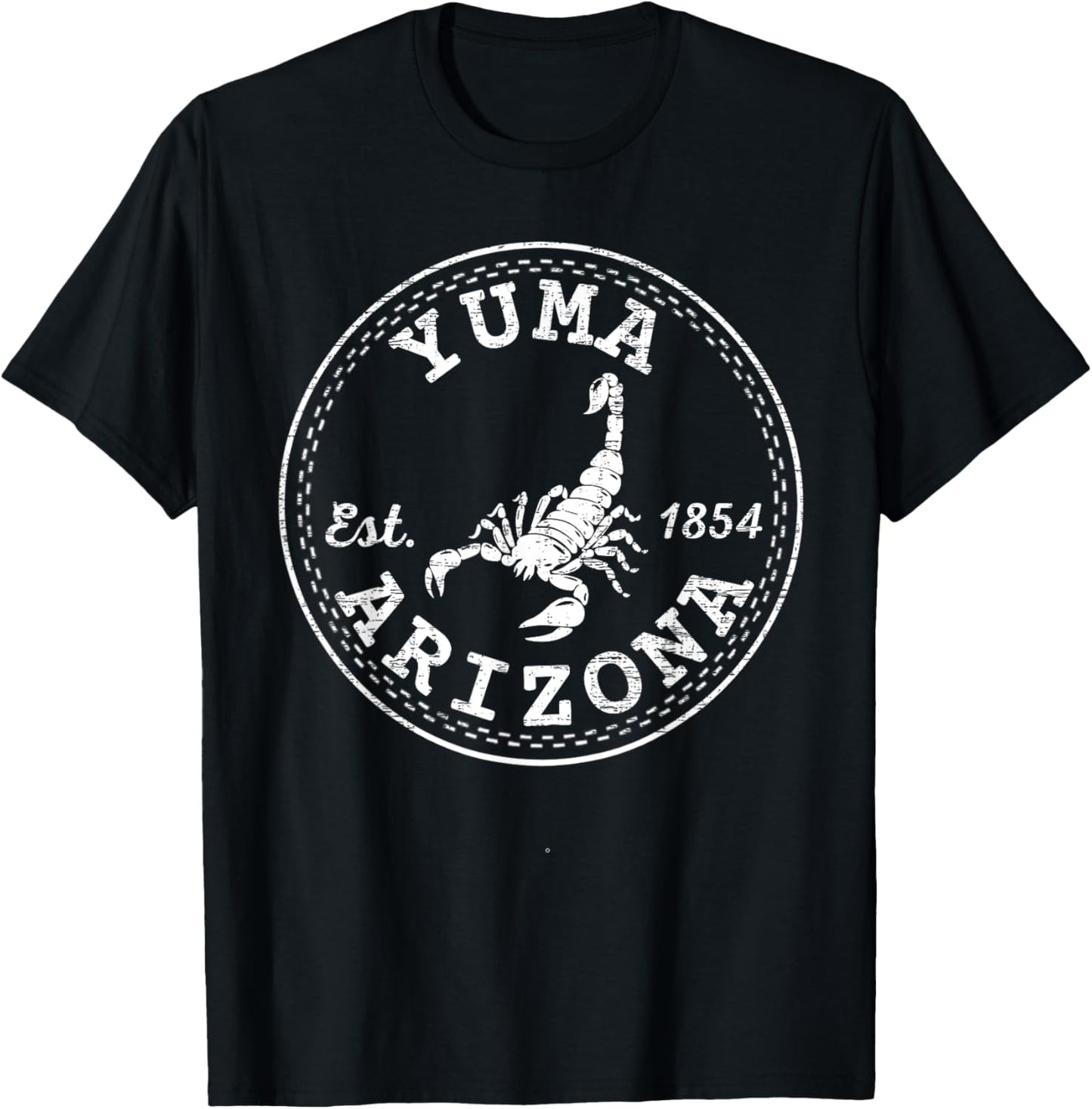 Yuma Arizona Retro Vintage AZ T-Shirt - T-Shirt | Black