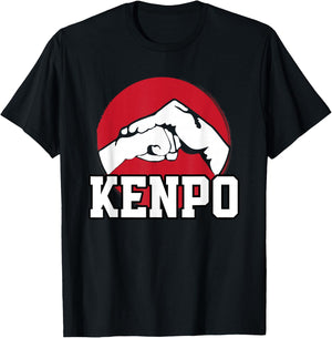 Great Kenpo Karate Fist Design Japanese Martial Art T-Shirt - T-Shirt | Black