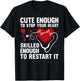 Cool Nurse Women Medical Assistant Nursing Aide CNA T-Shirt - T-Shirt | Black