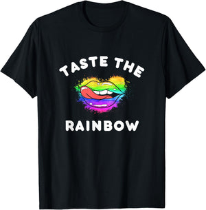 Taste The Rainbow T-Shirt - T-Shirt | Black