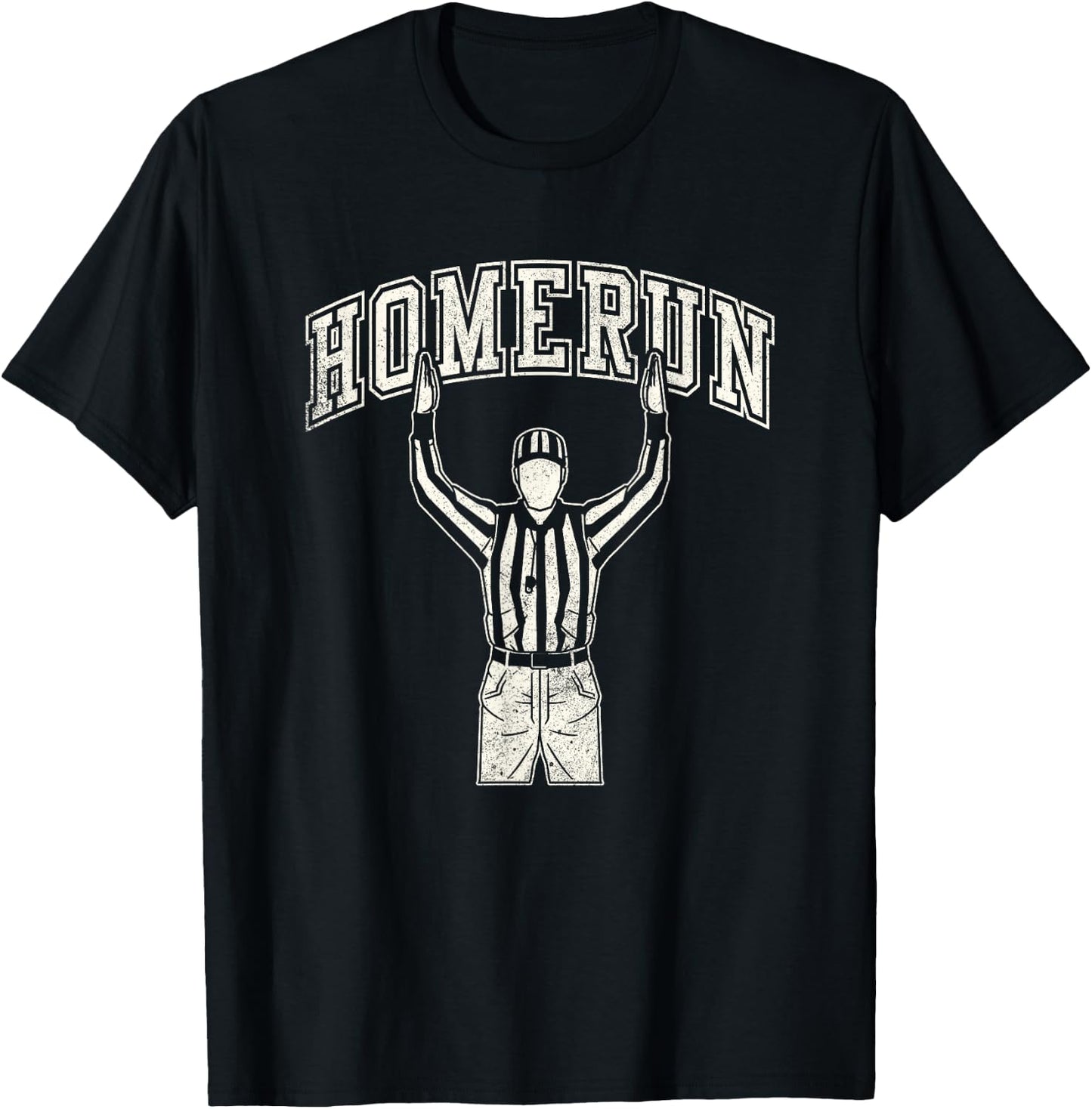 Funny Homerun Baseball and Football Mash Up gifts T-Shirt - T-Shirt | Black