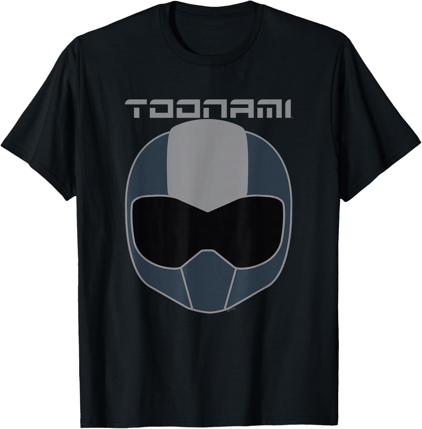 Toonami T.O.M. Simple Big Face T-Shirt - T-Shirt | Black