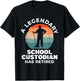 A Legendary School Custodian Has Retired Retirement Janitor T-Shirt - T-Shirt | Black