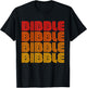 Bibble Funny Weird Odd Repeating Old Timey Word Dad Joke Tip T-Shirt - T-Shirt | Black
