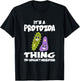 It's A Protozoa Thing You Wouldn't Understand Microbe T-Shirt - T-Shirt | Black