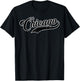White Vintage Chicago Baseball T-Shirt - T-Shirt | Black