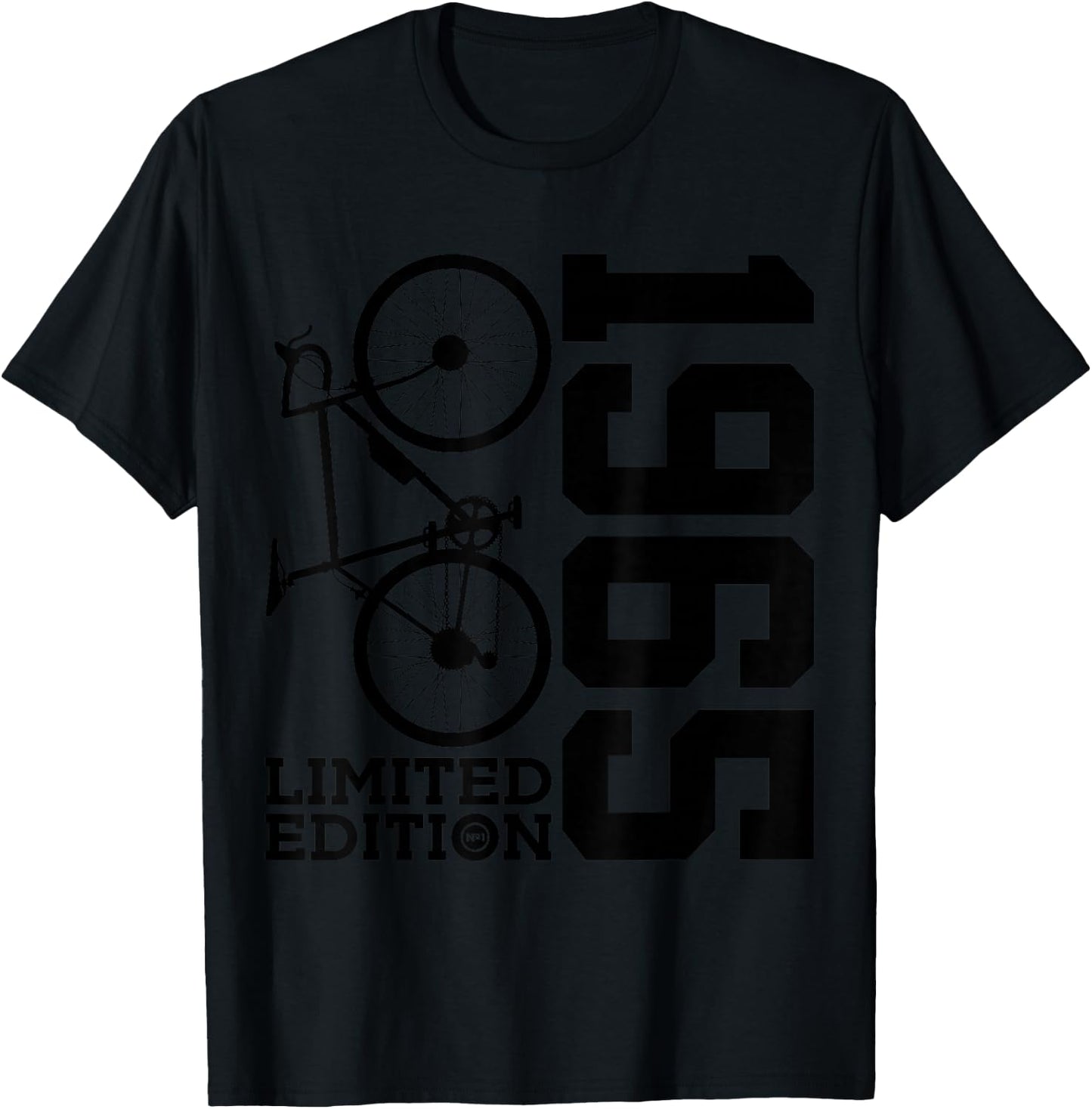 Cyclist 1965 Bike 61st Birthday Racing Bike T-Shirt - T-Shirt | Black