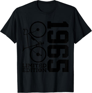 Cyclist 1965 Bike 61st Birthday Racing Bike T-Shirt - T-Shirt | Black