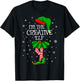 Matching Family Group I'm The Creative Elf Christmas T-Shirt - T-Shirt | Black
