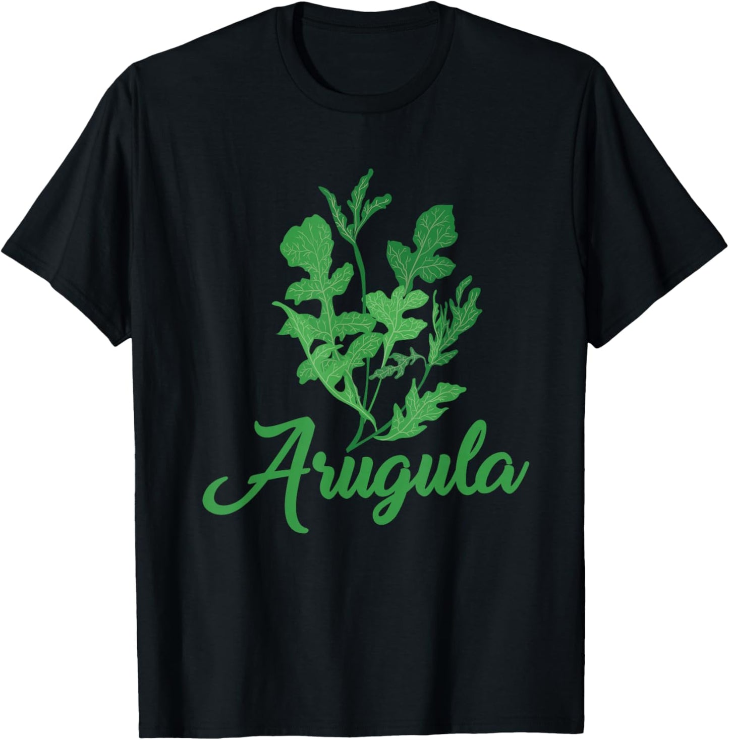Great Arugula Apparel Garden Salad T-Shirt - T-Shirt | Black