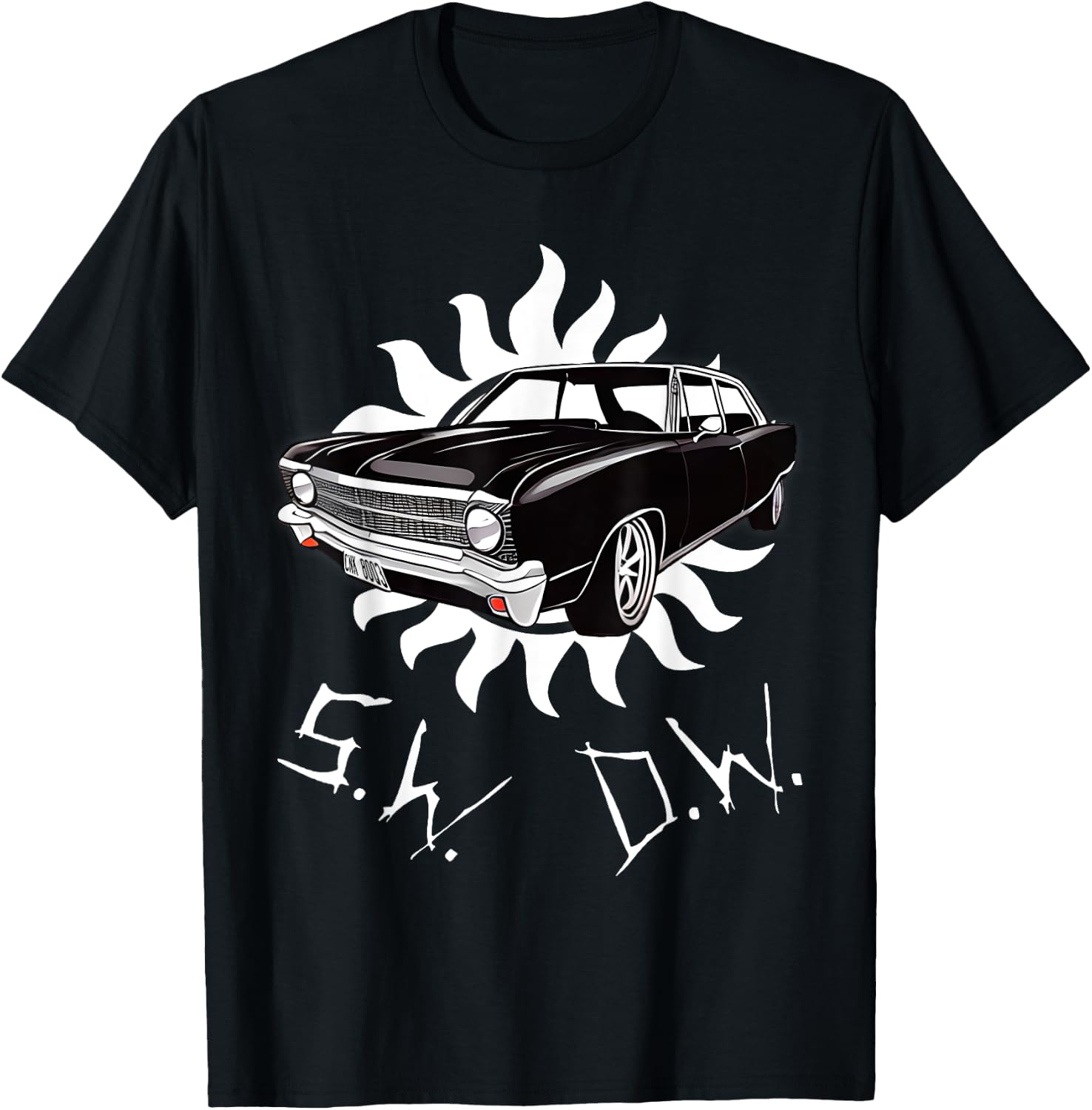 SW and DW SPN Baby Nostalgia T-Shirt - T-Shirt | Black