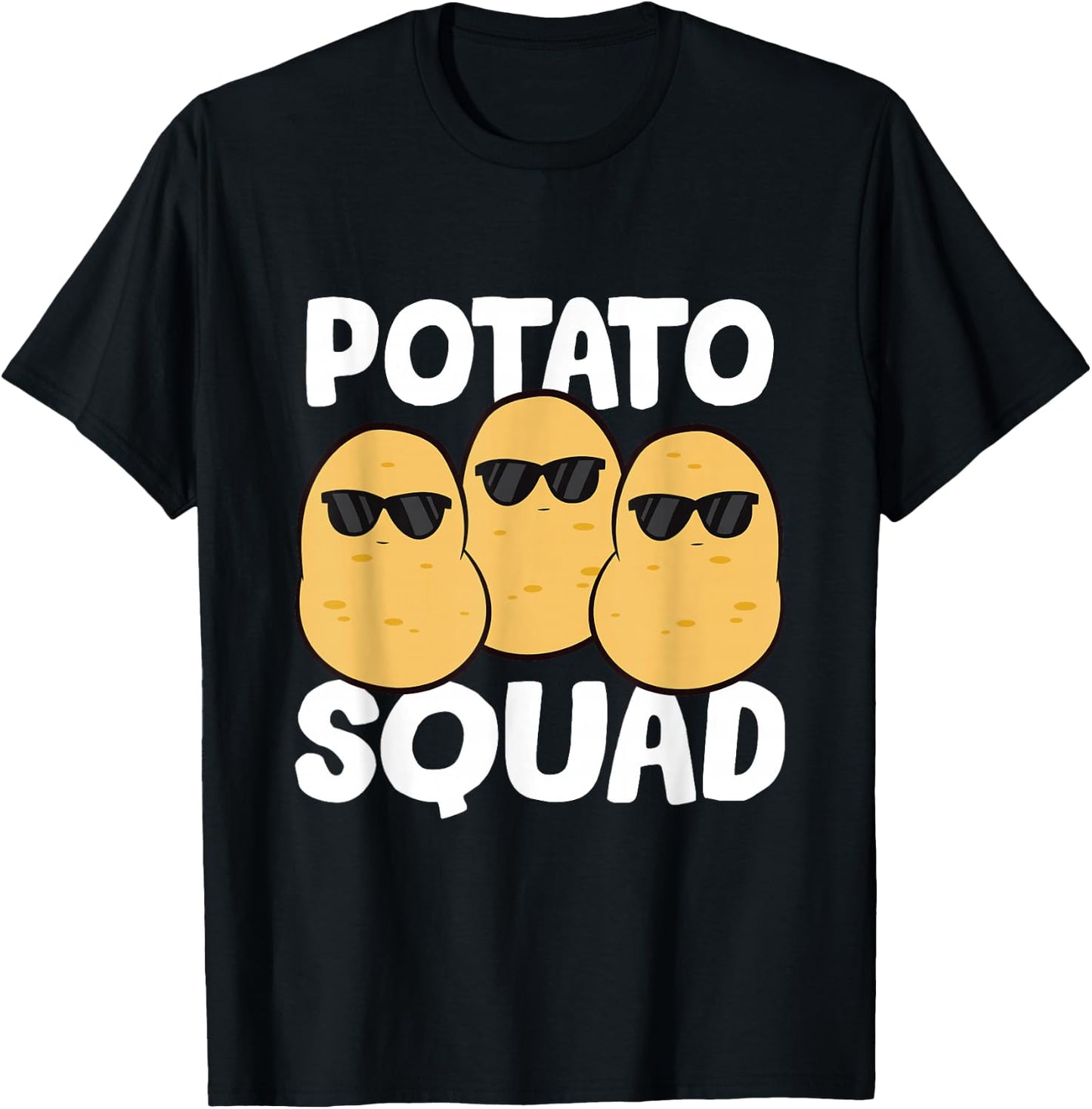 Potato Squad T-Shirt - T-Shirt | Black