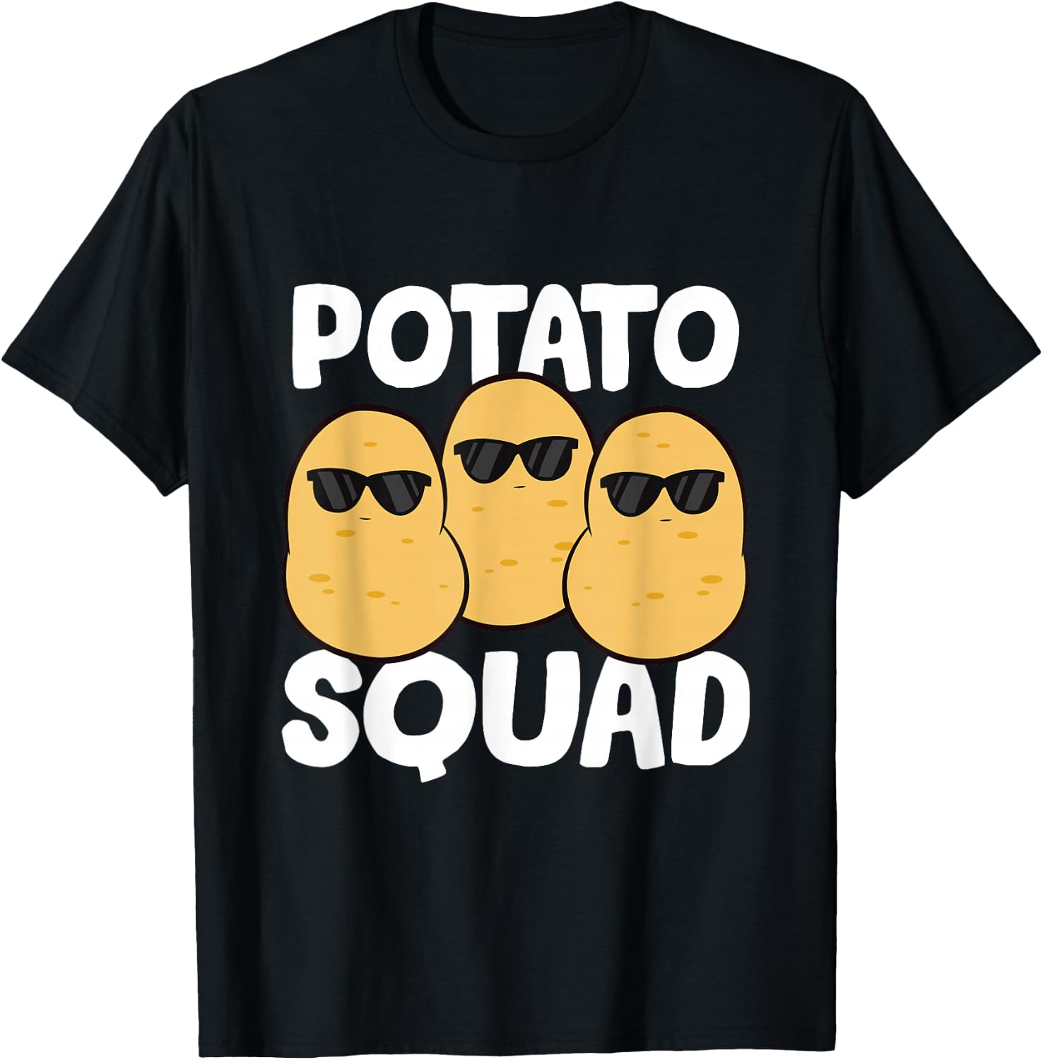 Potato Squad T-Shirt - T-Shirt | Black