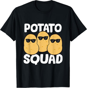 Potato Squad T-Shirt - T-Shirt | Black