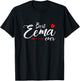 Best Eema Ever Family Love Mom Eema Mother's day T-Shirt - T-Shirt | Black