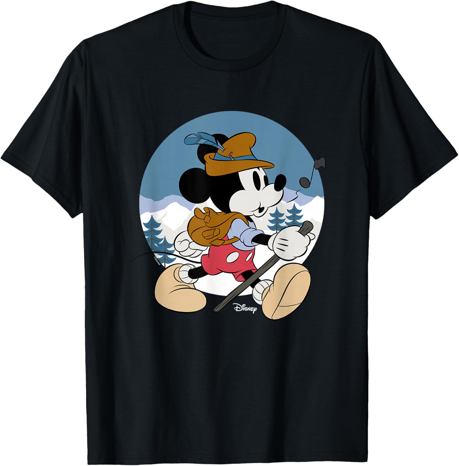 Mickey - Alpine Mickey T-Shirt - T-Shirt | Black