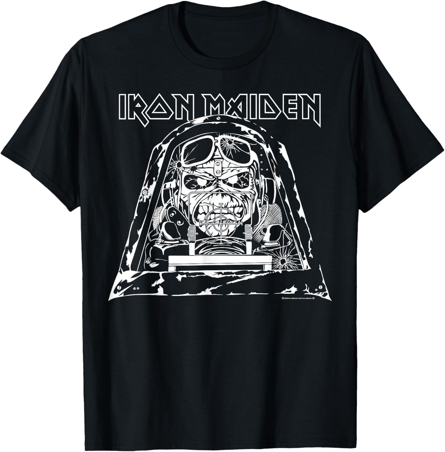 Iron Maiden - Aces High Line T-Shirt - T-Shirt | Black