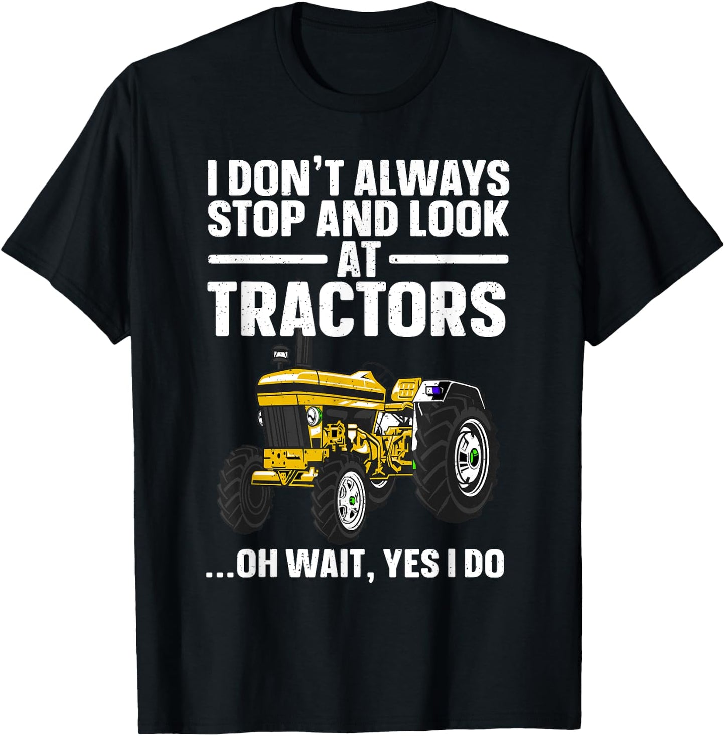Best Tractor Art For Boys Men Women Cattle Tractor Farmer T-Shirt - T-Shirt | Black