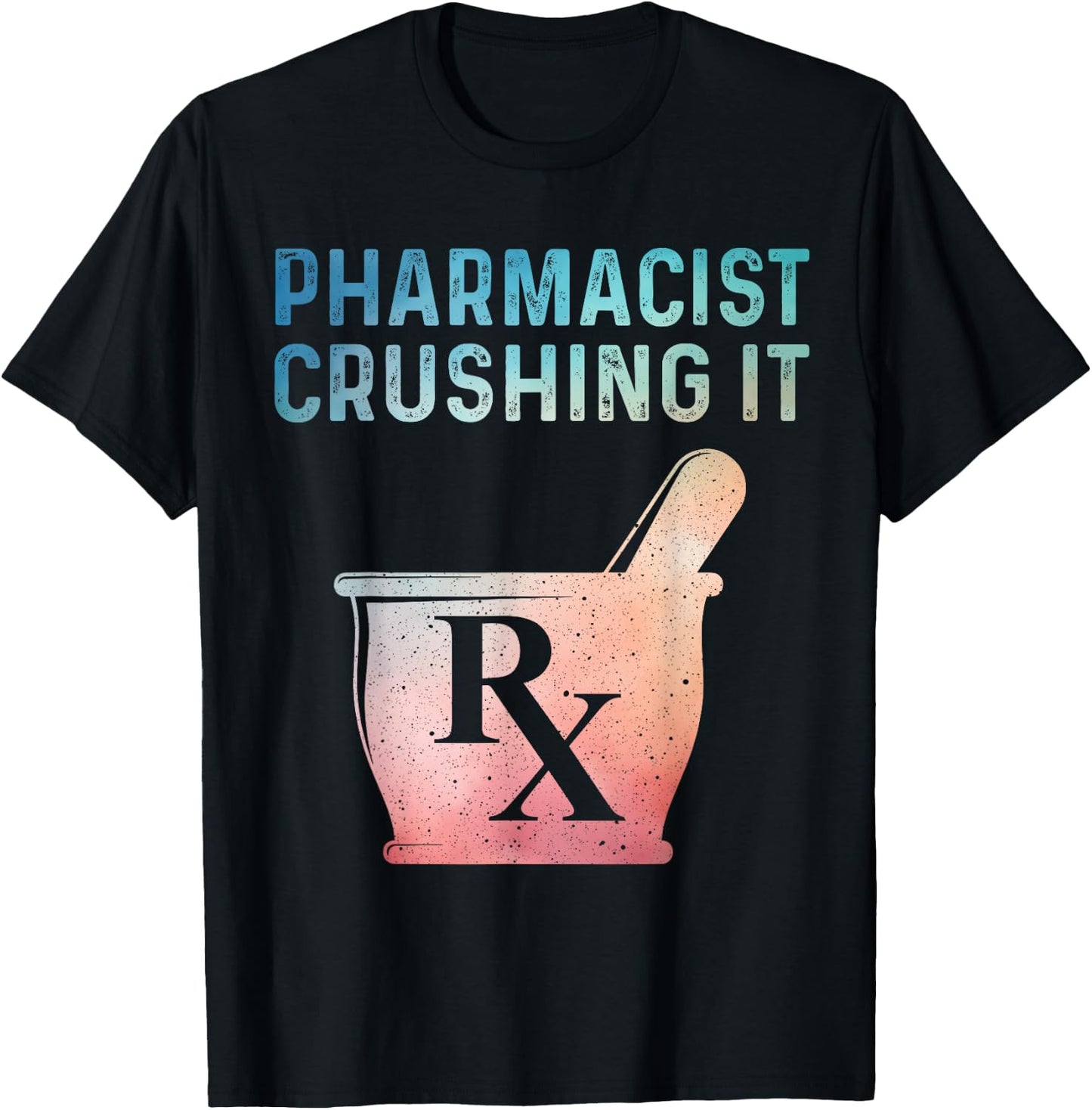 Funny Pharmacist Design Women Pharmacy Technician T-Shirt - T-Shirt | Black
