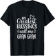 My Greatest Blessings Call Me Gran Gran Grandmother Grandma T-Shirt - T-Shirt | Black