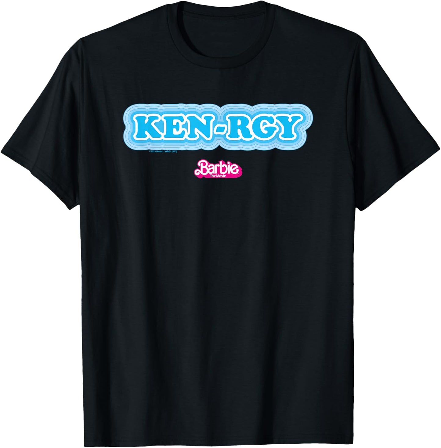 Barbie The Movie - Ken-rgy Blue T-Shirt - T-Shirt | Black