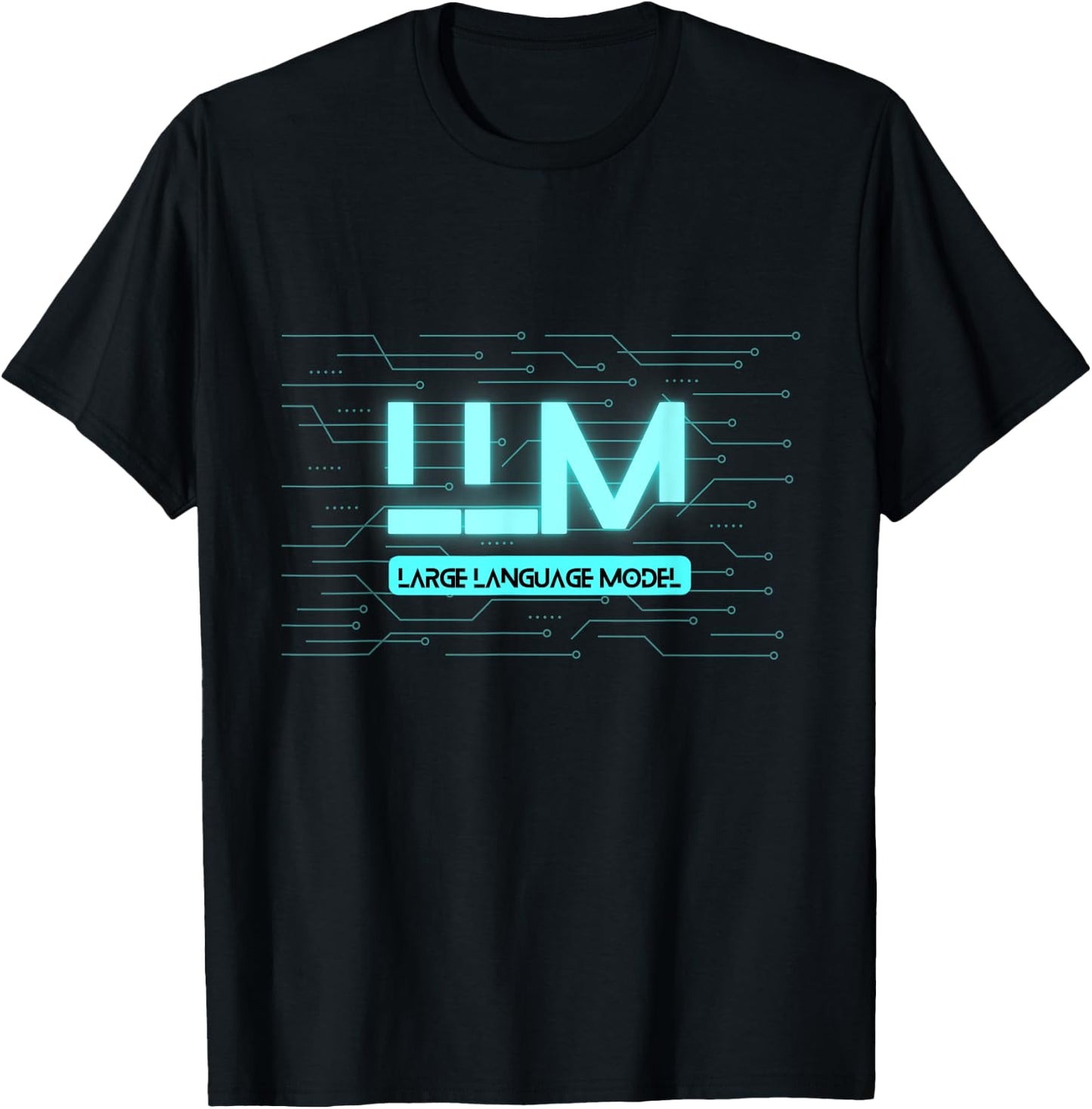 Large Language Models LLM Generative AI Deep Learning GPT T-Shirt - T-Shirt | Black