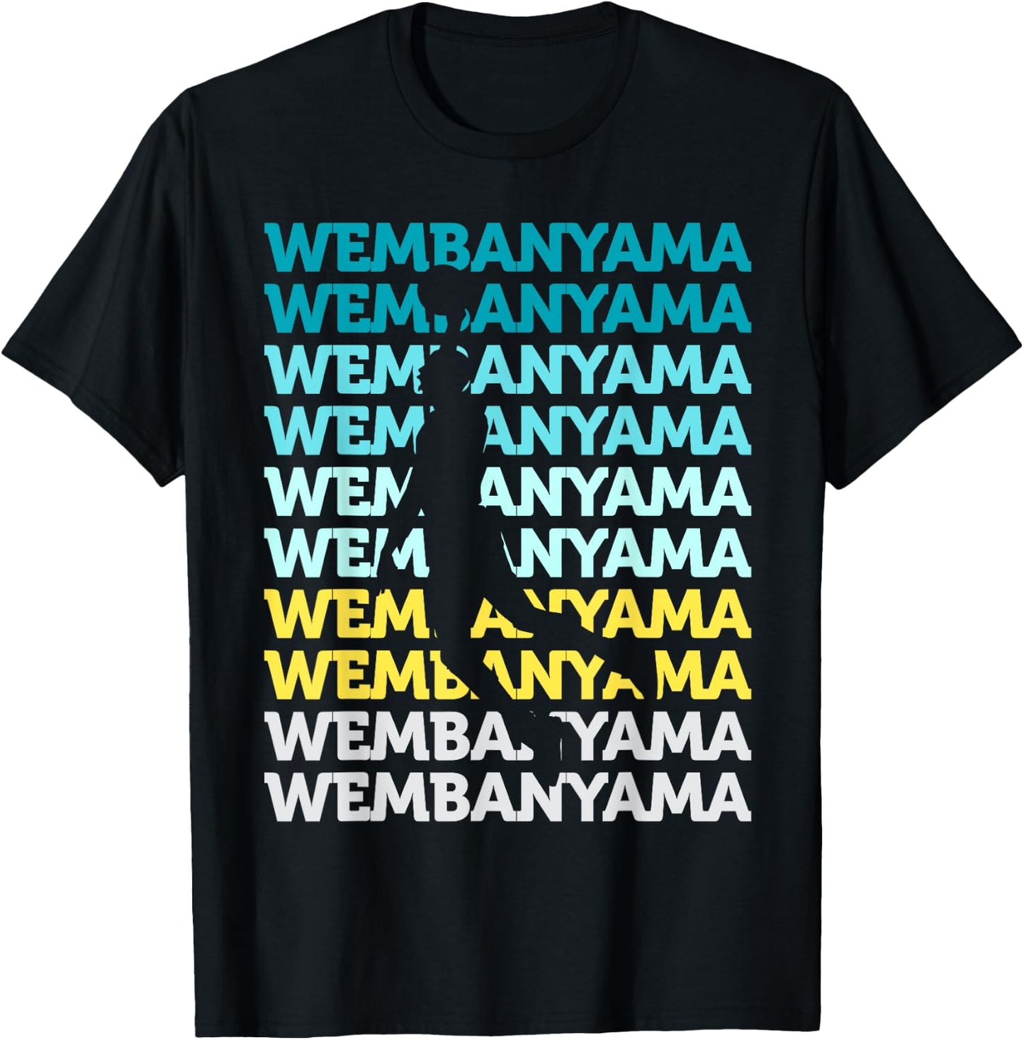 Wembanyama Basketball Amazing Gift Fan T-Shirt - T-Shirt | Black