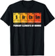 Sarcasm Elements Of Humor Periodic Table Graphic T-Shirt - T-Shirt | Black