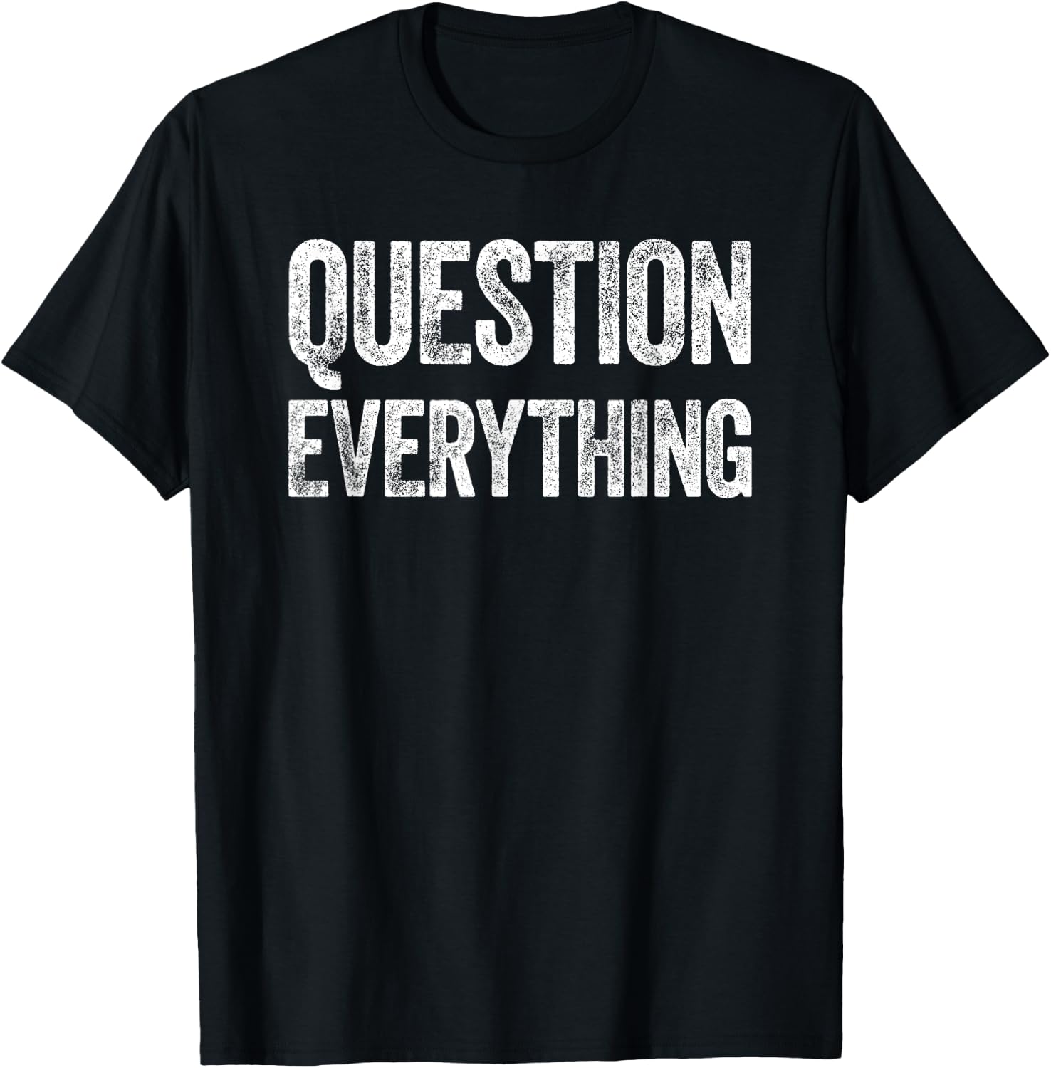 Conspiracy Theory NWO UFO Alien Theory Moon Conspiracy T-Shirt - T-Shirt | Black