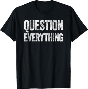 Conspiracy Theory NWO UFO Alien Theory Moon Conspiracy T-Shirt - T-Shirt | Black