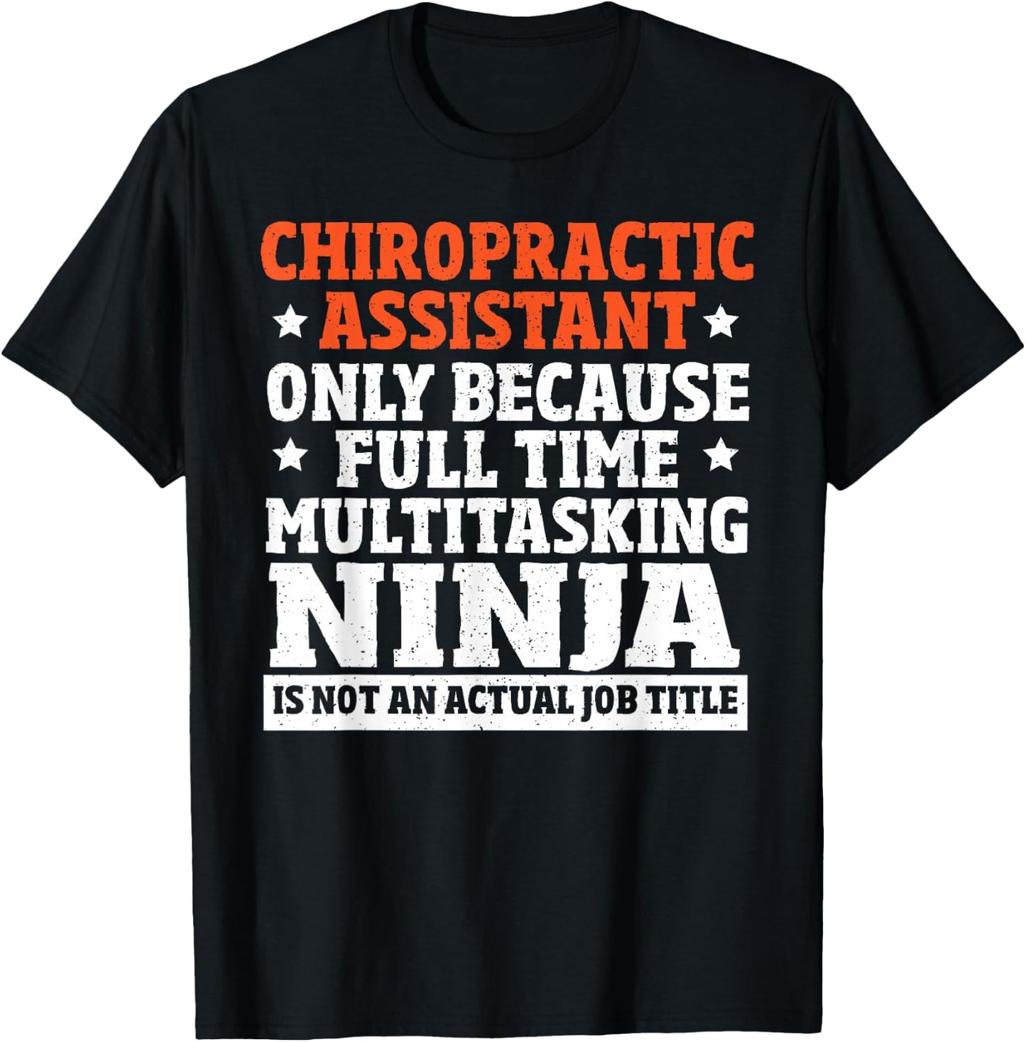 Chiropractic Adjustment Massage Funny Chiropractor Assistant T-Shirt - T-Shirt | Black