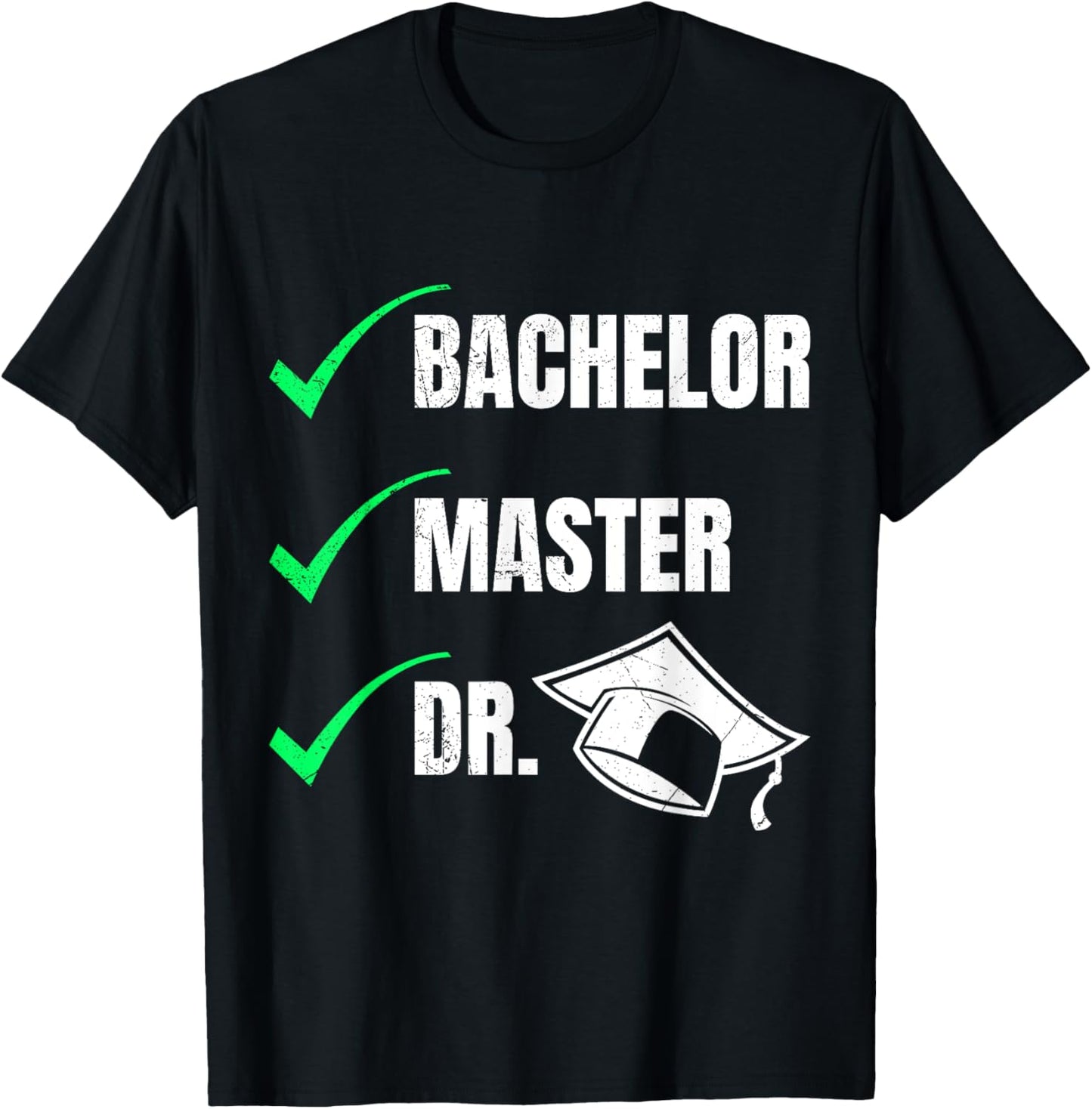Finally finished I am doctor doctoral degree Ph.D T-Shirt - T-Shirt | Black