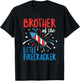 Big Brother Of The Little Firecracker Pregnancy Announcement T-Shirt - T-Shirt | Black