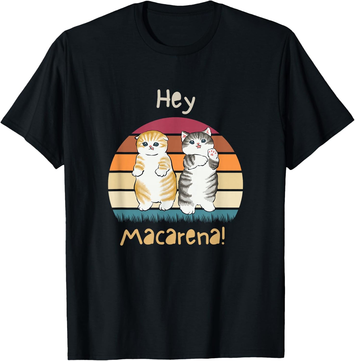 Hey Macarena T-Shirt - T-Shirt | Black