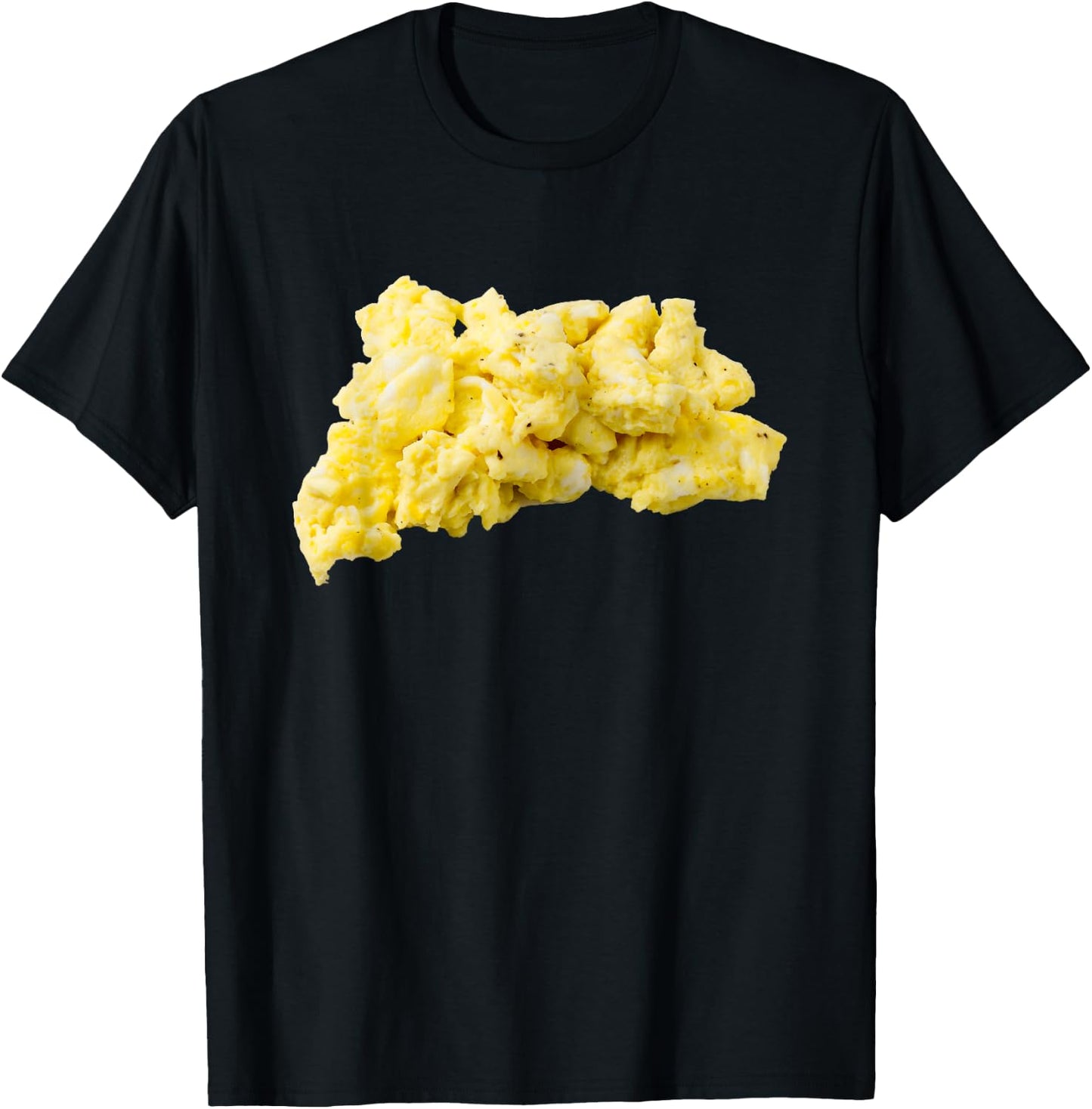 Scrambled Eggs with Pepper T-Shirt - T-Shirt | Black