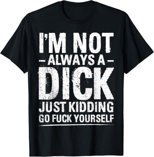 Sarcastic Shirt Funny Sacastic T-Shirt - T-Shirt | Black