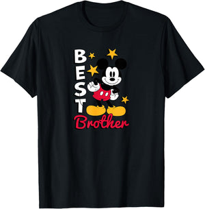 Disney - Mickey Best Brother T-Shirt - T-Shirt | Black