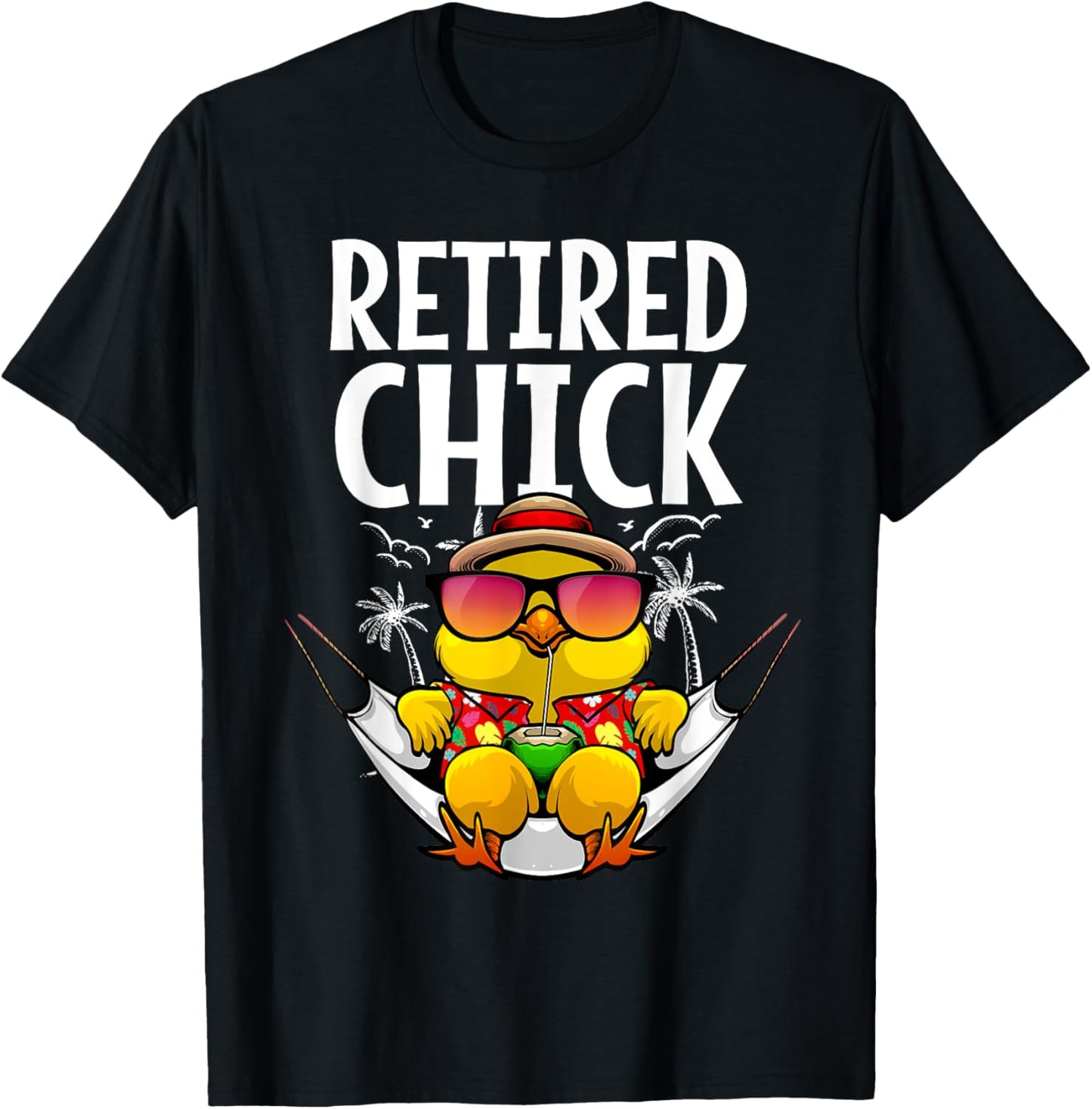 Cute Retirement Art For Mom Women Retirement Lover Retired T-Shirt - T-Shirt | Black