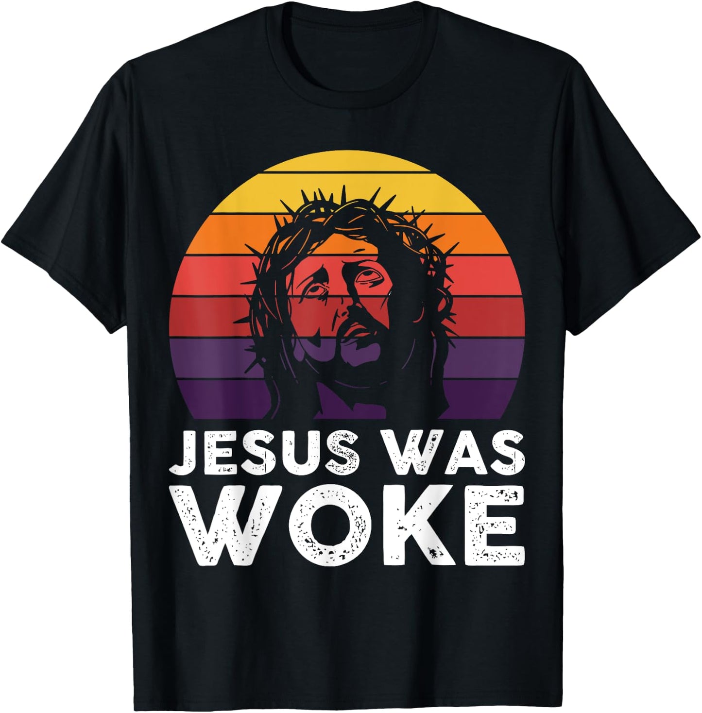 Jesus Was Woke T-Shirt - T-Shirt | Black