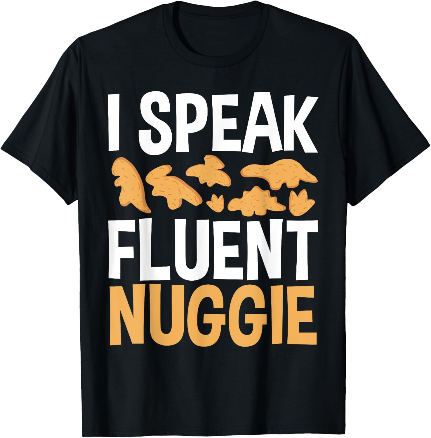 Dino Nuggets Chicken Nugget Keychain Dino Nugget Lover T-Shirt - T-Shirt | Black