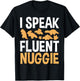Dino Nuggets Chicken Nugget Keychain Dino Nugget Lover T-Shirt - T-Shirt | Black