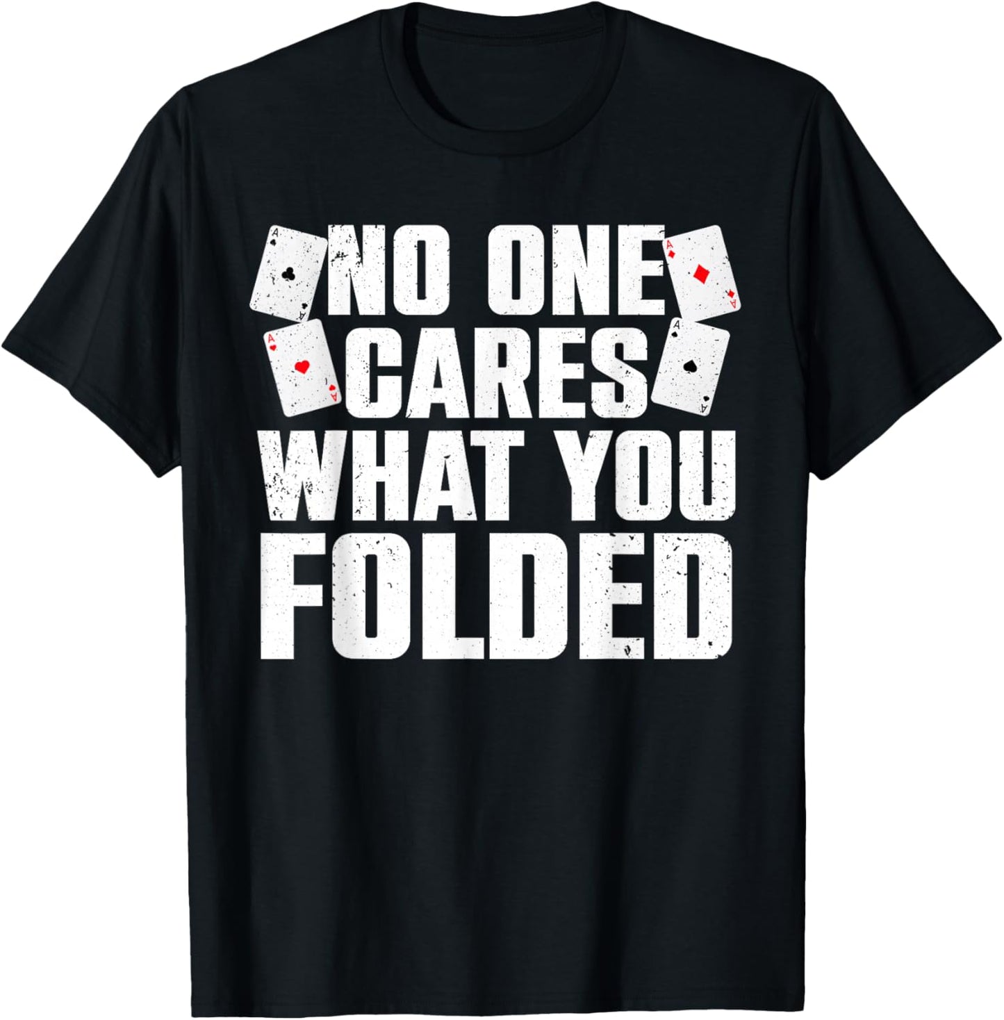 Funny Poker Art Women Poker Player Casino Gambler T-Shirt - T-Shirt | Black