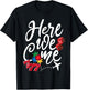 Funny Here We come Girls Trip Family Squad Casino Las Vegas T-Shirt - T-Shirt | Black
