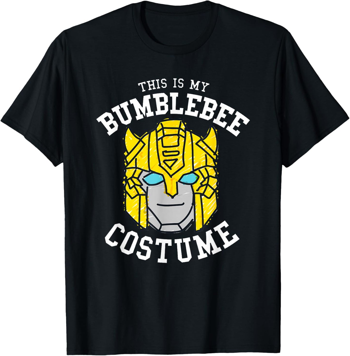 Transformers Halloween This Is My Bumblebee Costume T-Shirt - T-Shirt | Black