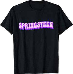 Springsteen Rock Fan Inspired T-Shirt - T-Shirt | Black