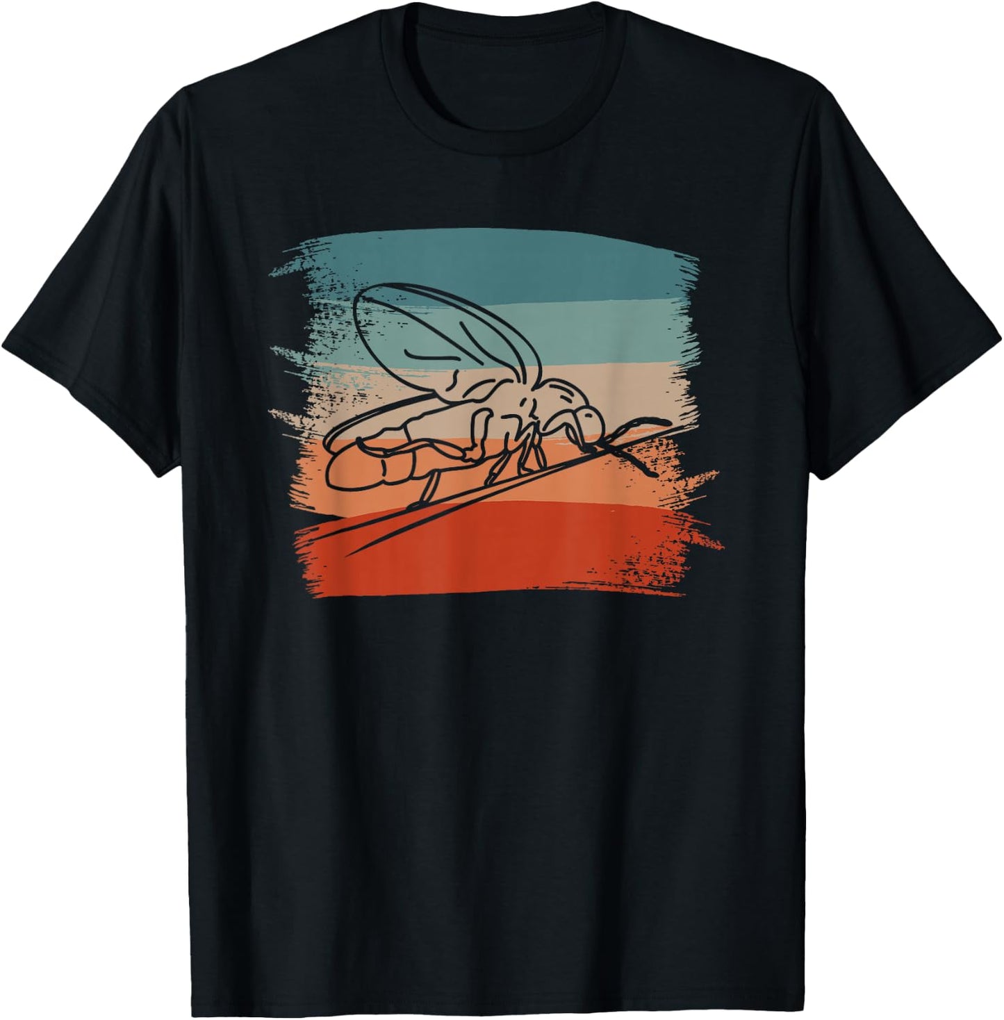 Retro Firefly Firefly T-Shirt - T-Shirt | Black