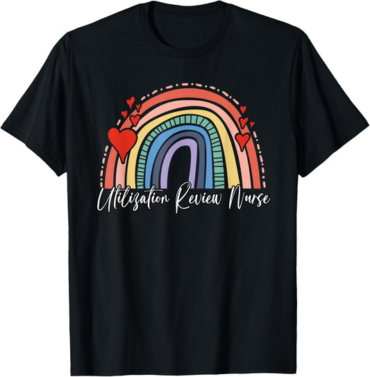 Utilization Review Nurse T-Shirt - T-Shirt | Black