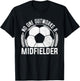 No-One Outworks a Midfielder Soccer player Fan T-Shirt - T-Shirt | Black
