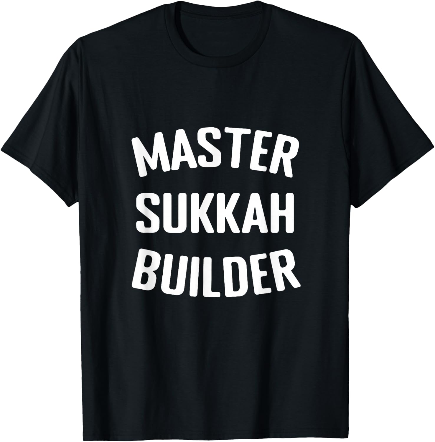 Master Sukkah Builder Jewish Sukkot Holiday Lulav Etrog T-Shirt - T-Shirt | Black