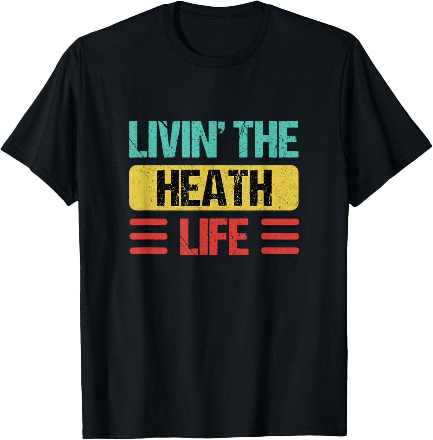 Heath Name T-Shirt - T-Shirt | Black